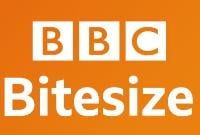 BBC Bitesize Logo on orange background