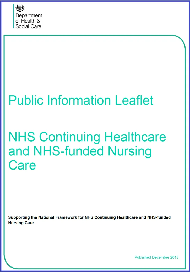 NHS Continuing Healthcare and NHS-funded Nursing Care