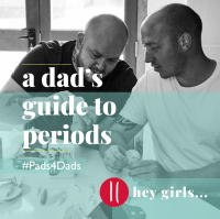 A Dad's guide to periods booklet cover