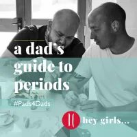A Dad's guide to periods booklet cover