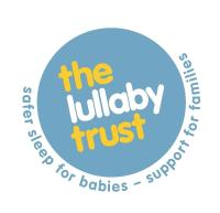 Lullaby Trust: Safer Sleep for babies, support for families logo