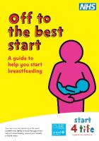 Off to the best start leaflet cover