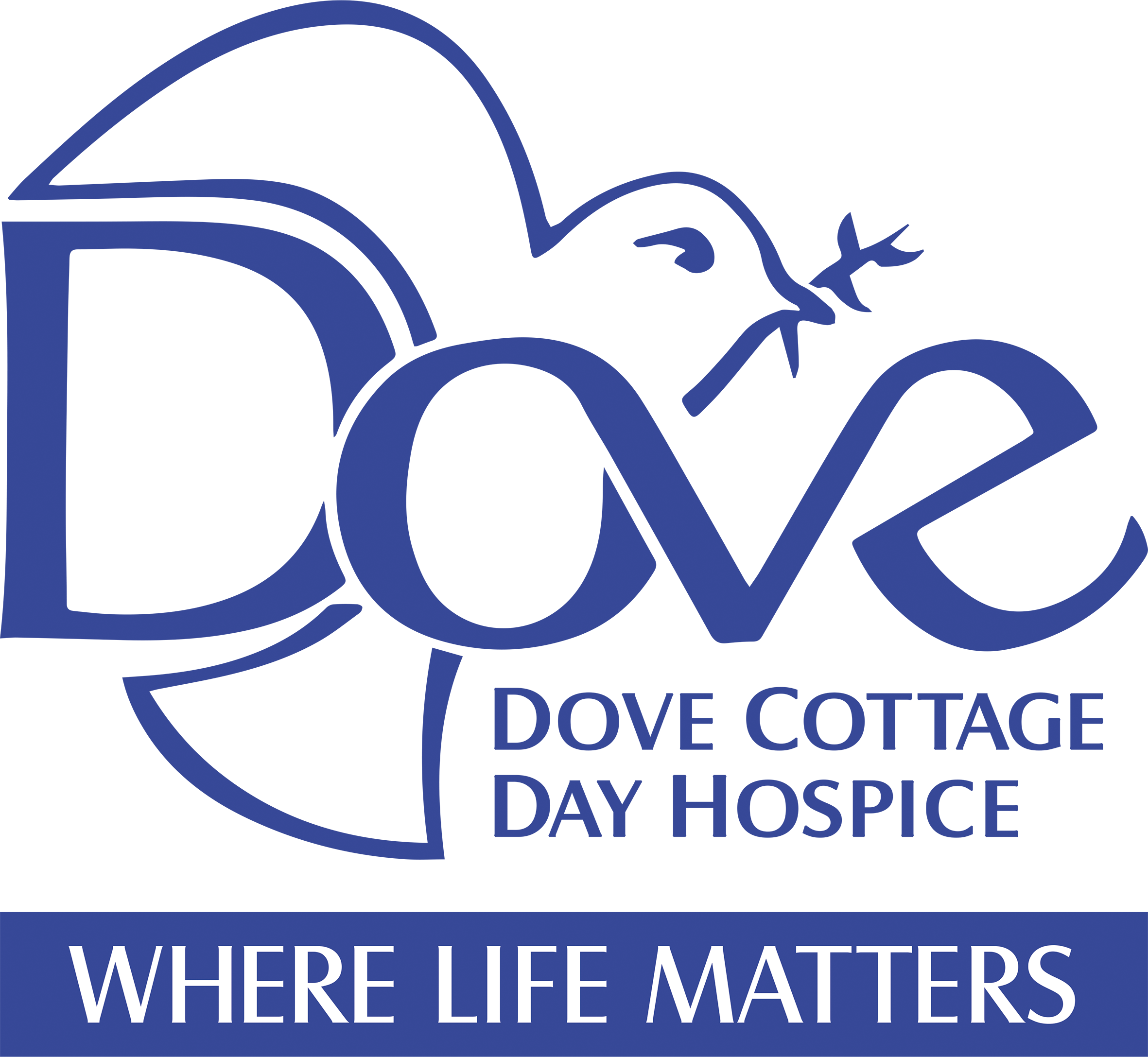logo depicting a dove