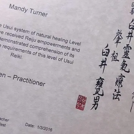 Reiki Shinpiden Master Practitioner