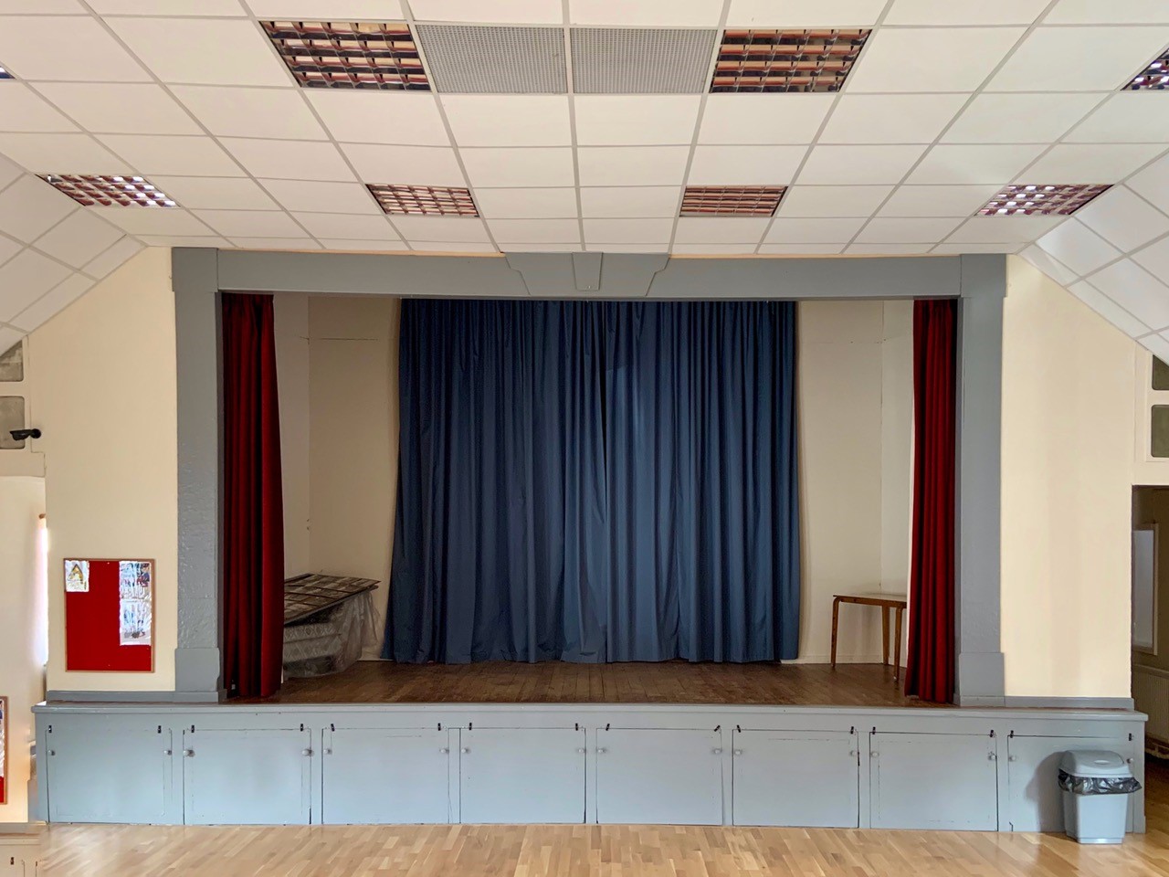 Stage at Arnold Community Centre