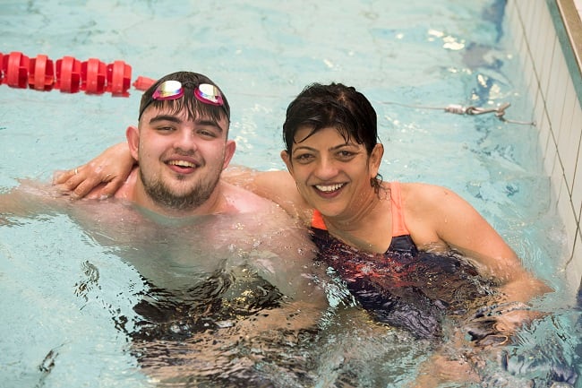 People Swimming