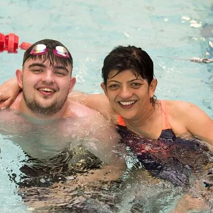 People Swimming