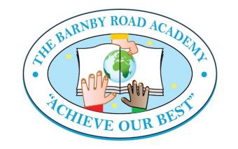 The Barnby Road Academy logo. Achieve our best.
