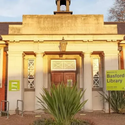 Basford library building photo