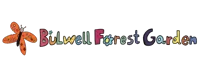 Logo: Butterfly with text Bulwell Forest Garden