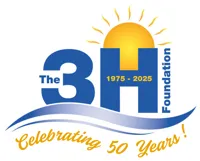 The 3H Foundation 50th Year Logo