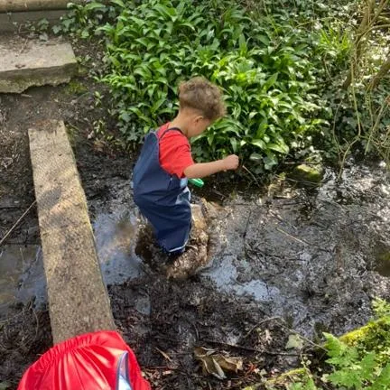 Muddy puddles fun