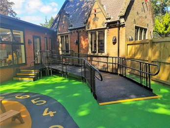 School access ramp