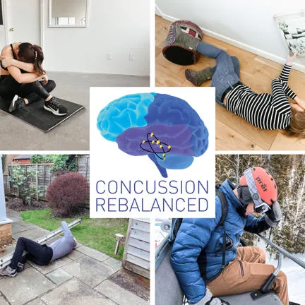 Concussion Rebalanced Postcard