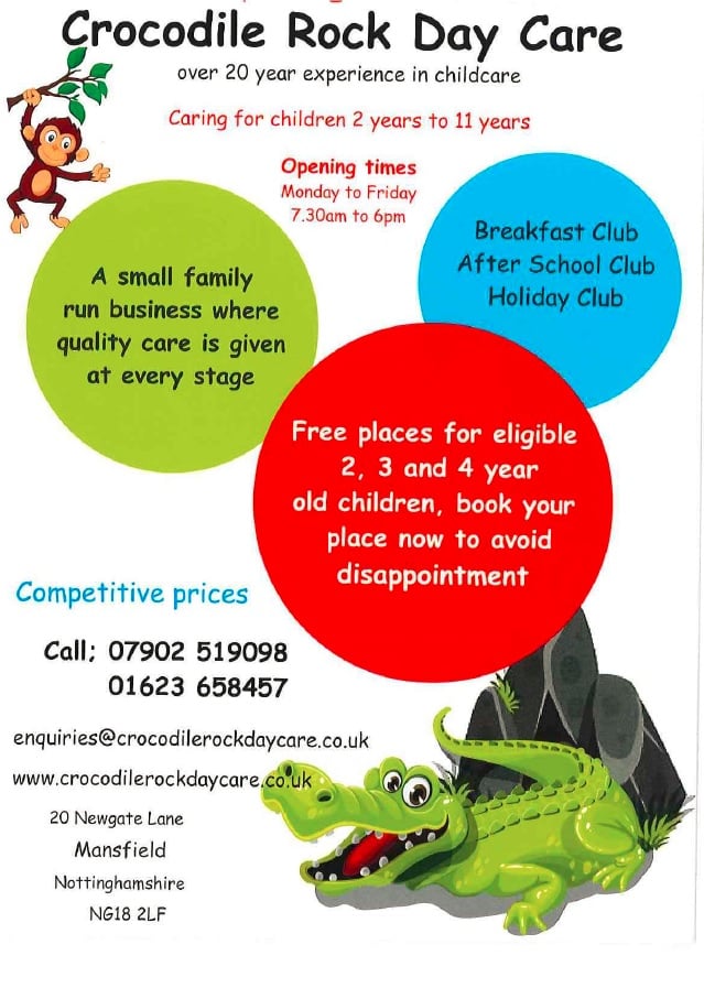 Crocodile Rock Flyer