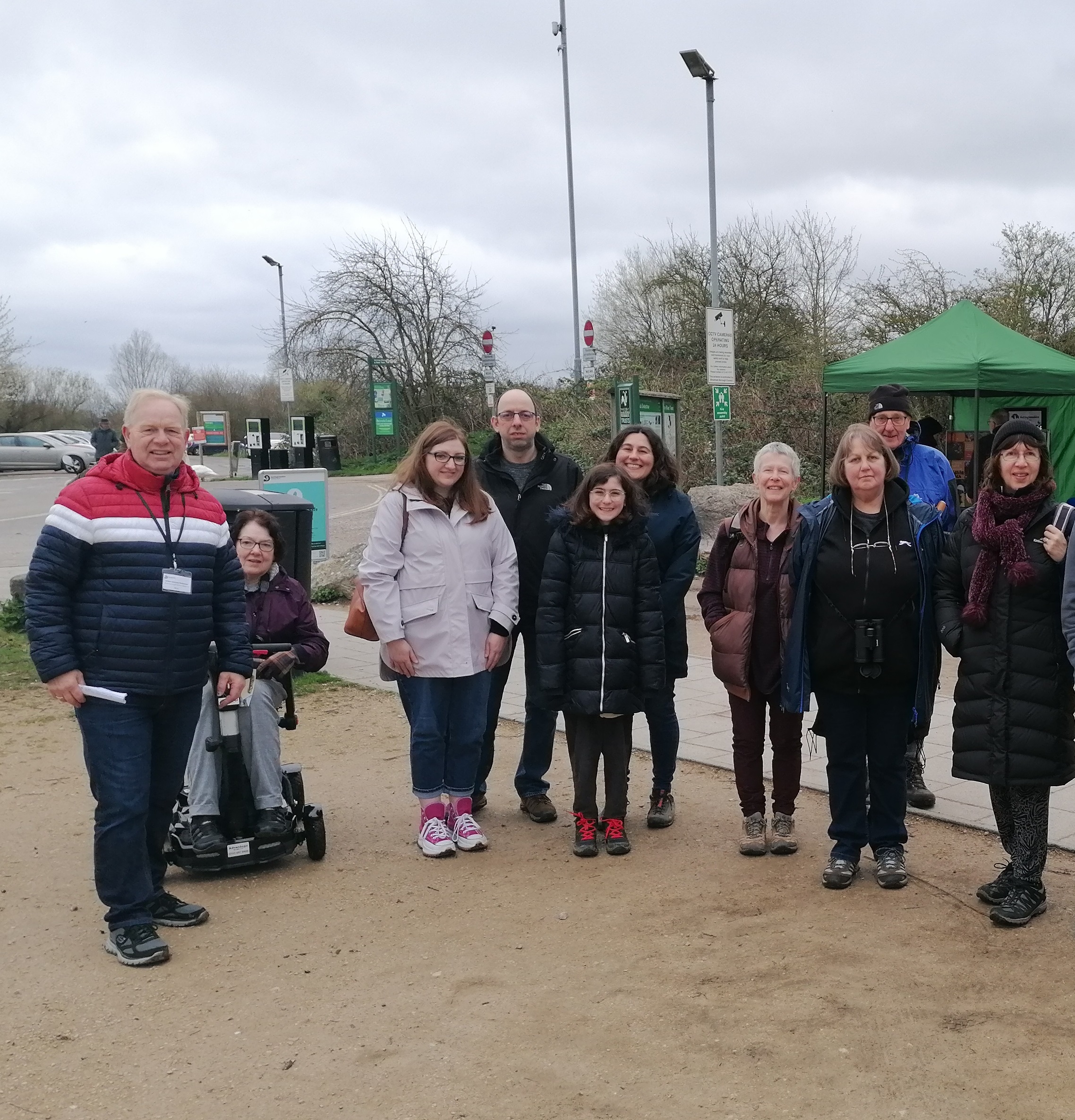 Photo of guided walk