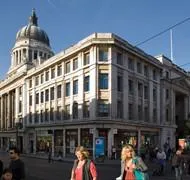 Image of front of The Exchange Arcade building