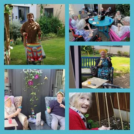 Enjoying the Garden