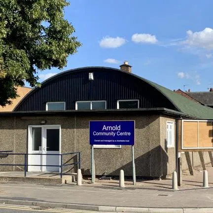 Front of Arnold Community Centre