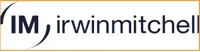 Irwin Mitchell Logo - Navy Font on a white background IM in capital letters followed by irwinmitchell in lowercase