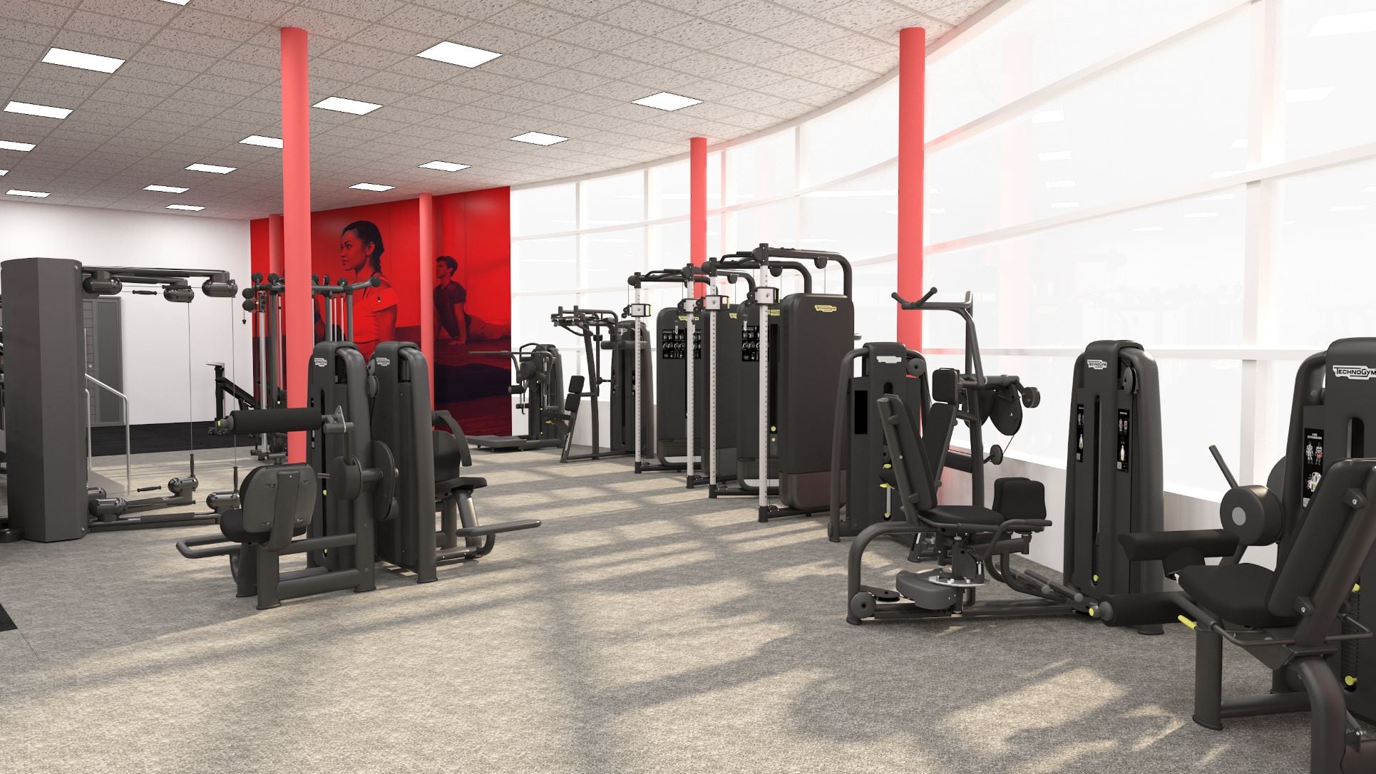 Gym at Lammas Leisure Centre