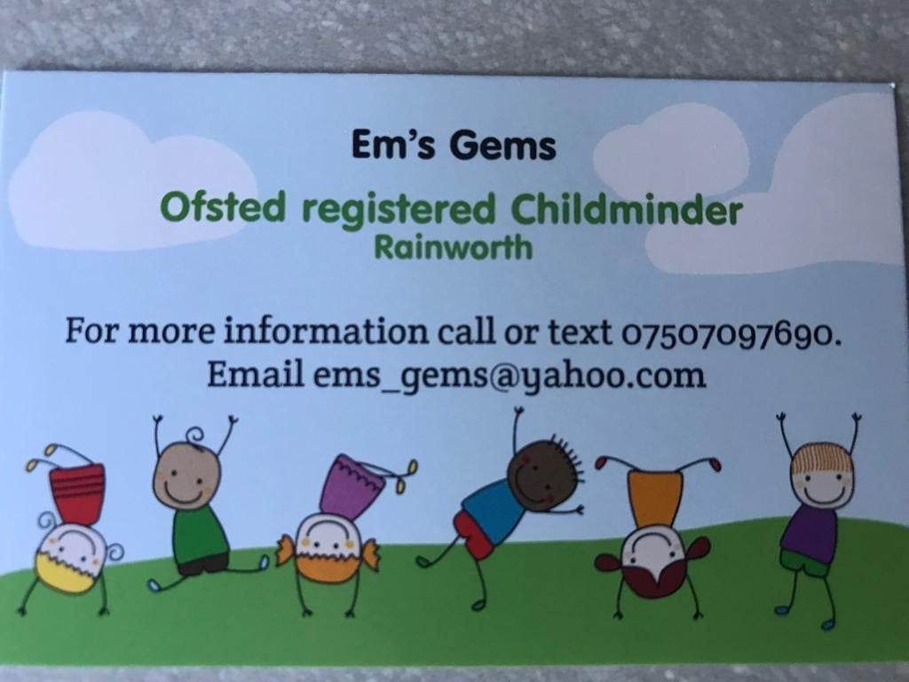 Em's Gems Business card