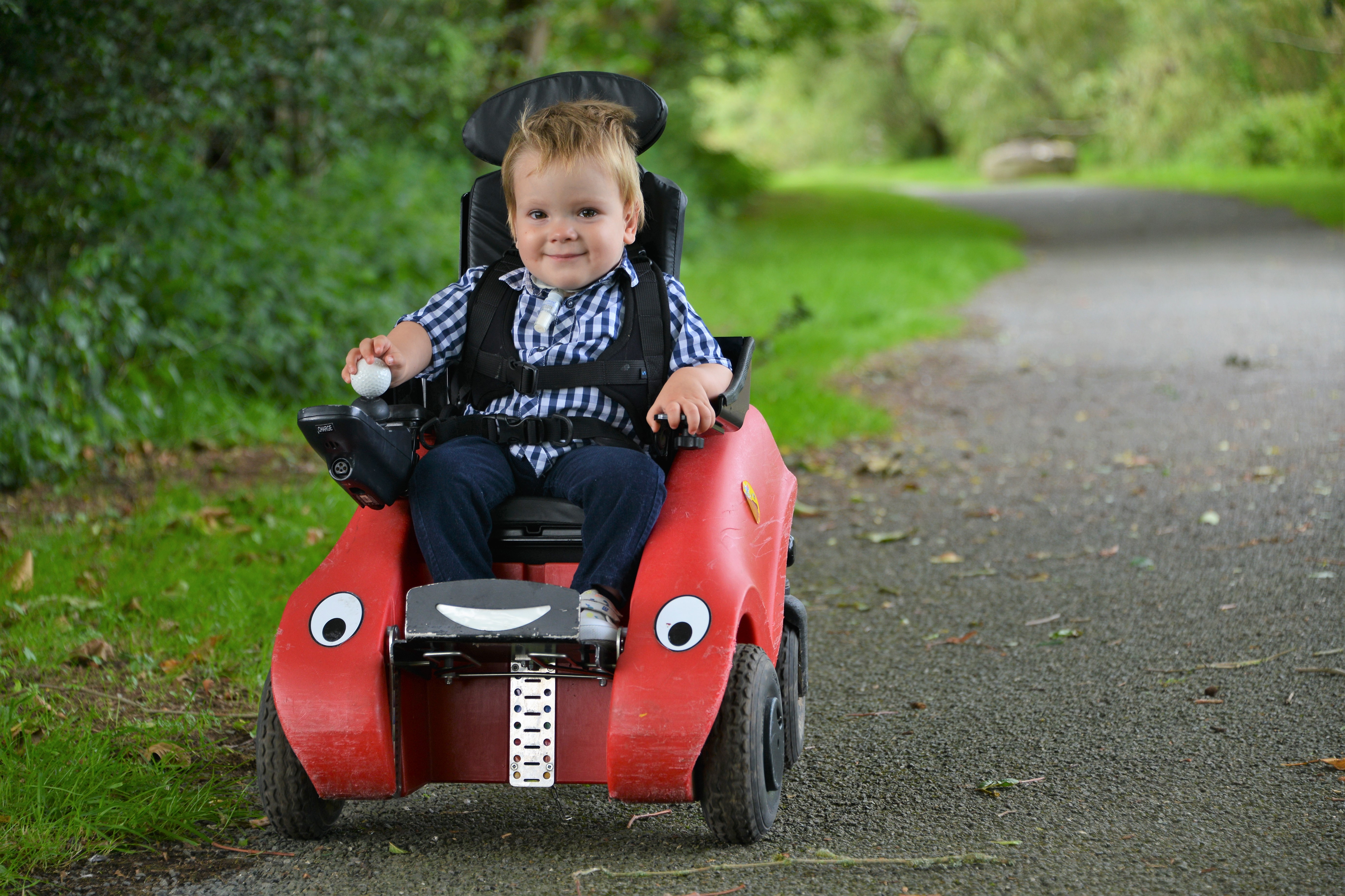 Child enjoying their Wizzybug