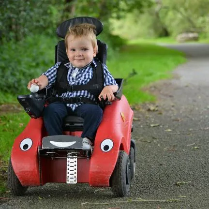 Child enjoying their Wizzybug