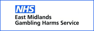 NHS East Midlands Gambling Harms Service Logo