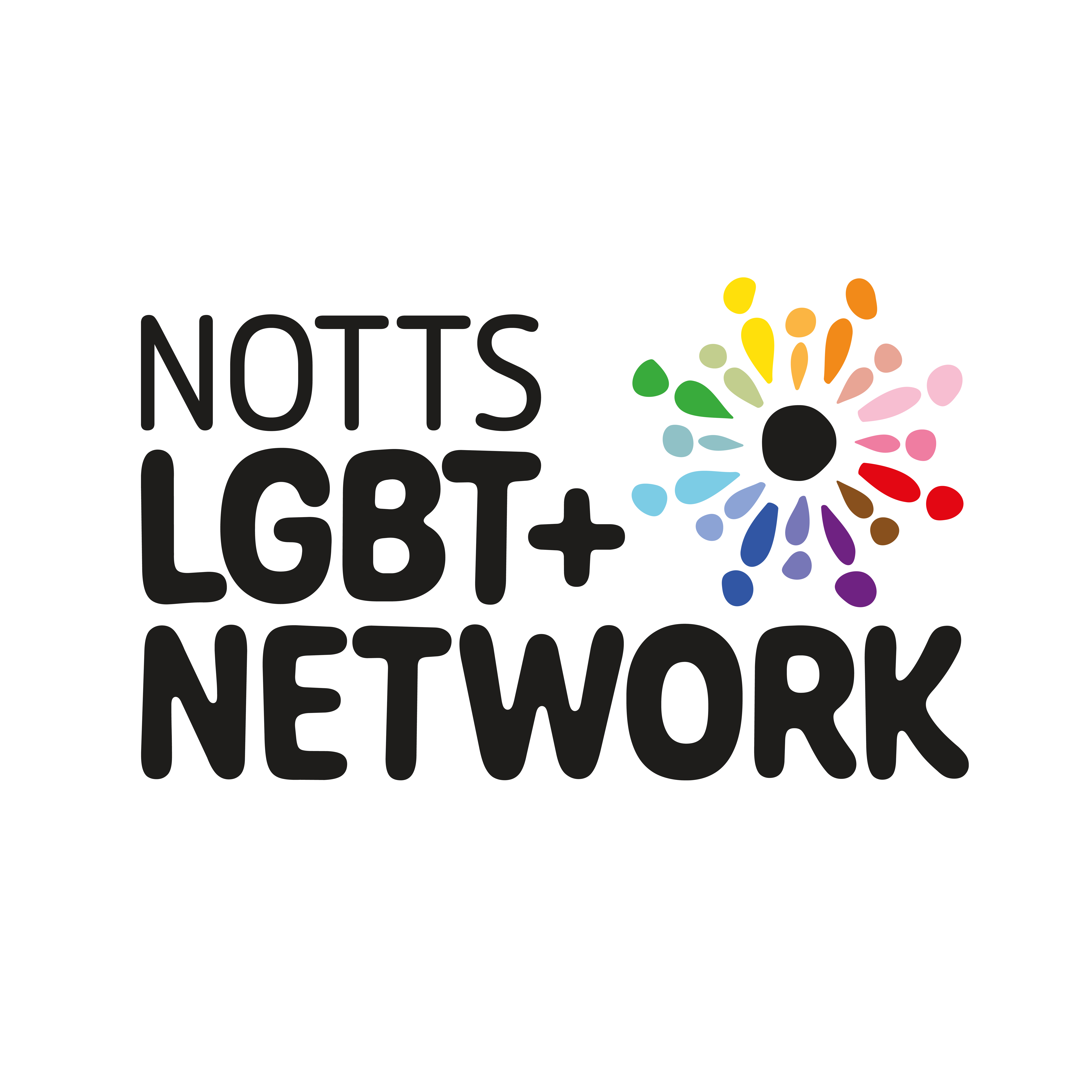 Notts LGBT+ Logo