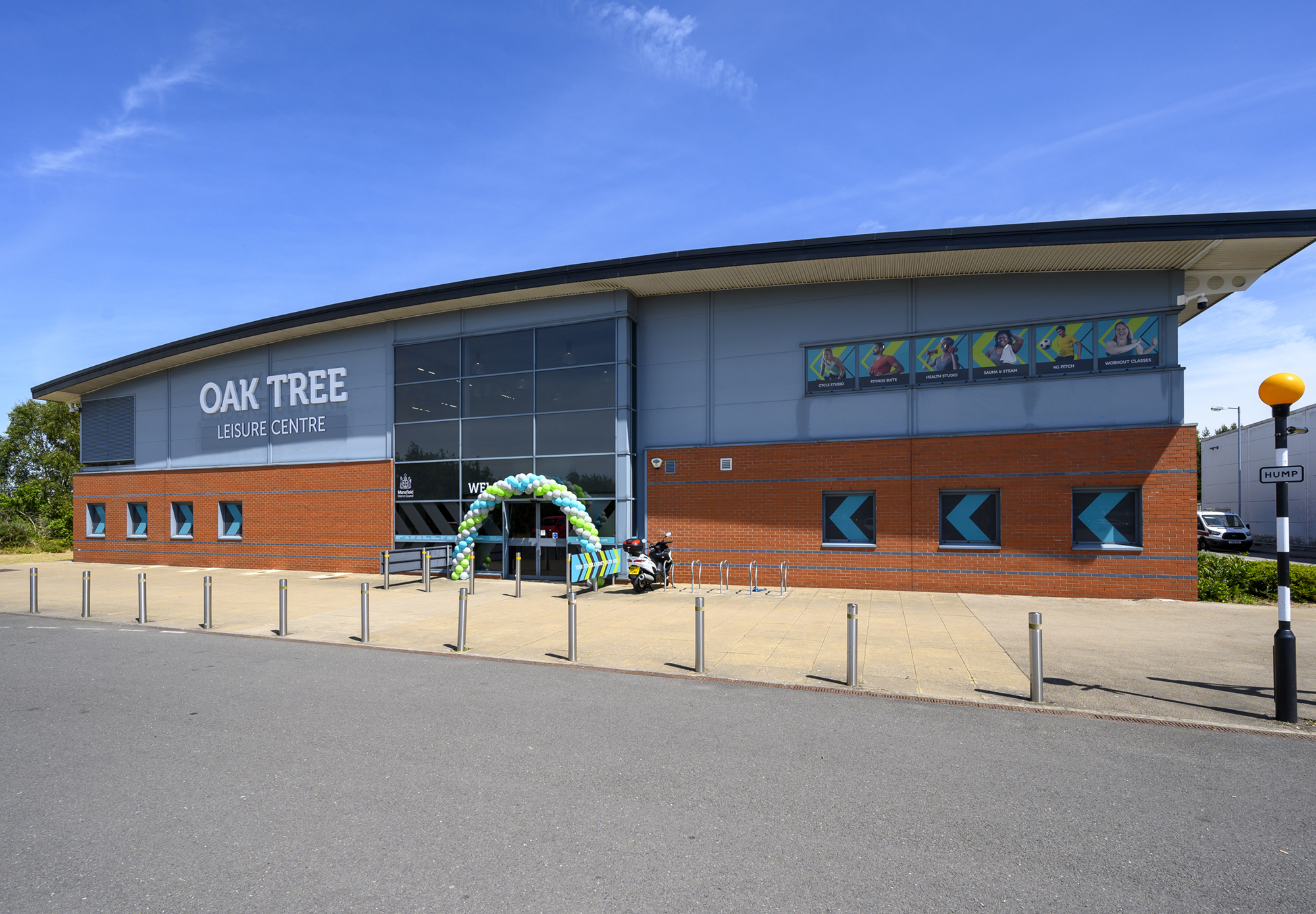 Oak Tree Leisure Centre External view