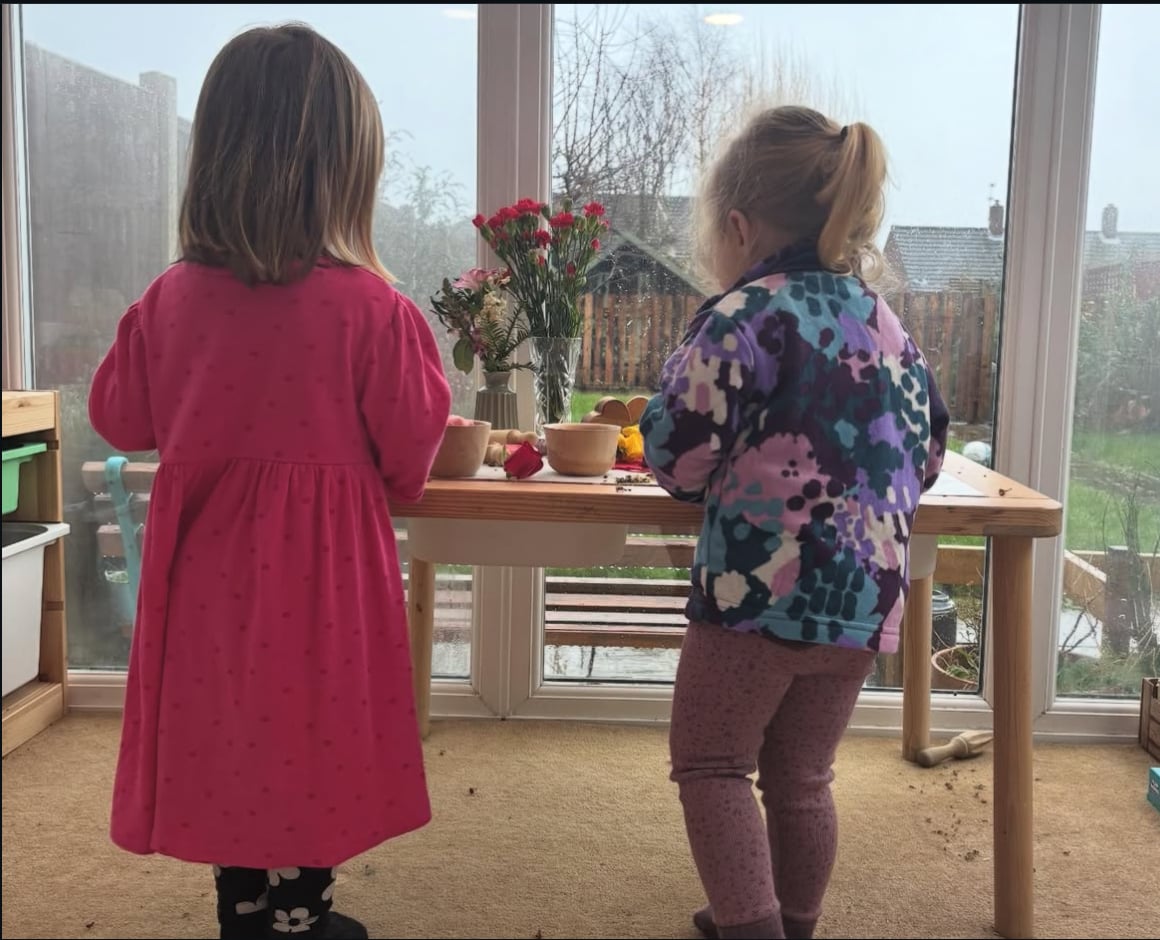 Valentines play dough