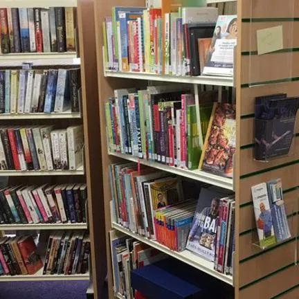 Interior shot of Rainworth Community Partnership Library