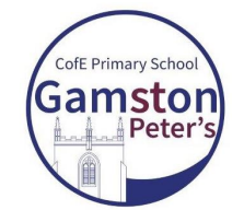 Gamston St Peter's Church of England school logo