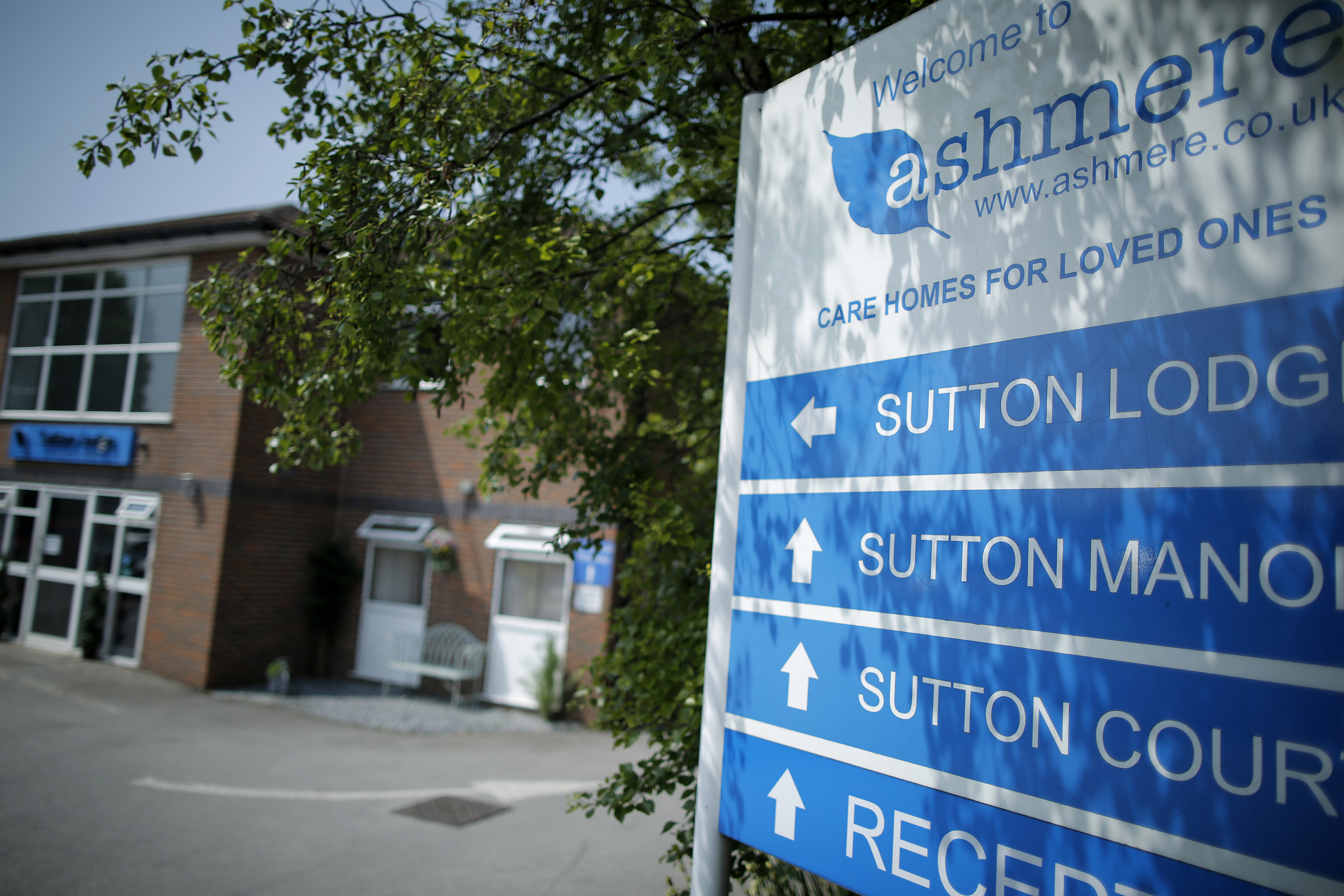 Front of Sutton Lodge