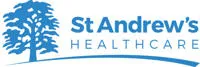 Logo: Blue tree with text St Andrew's Healthcare