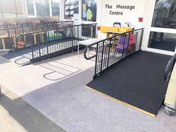 school ramp