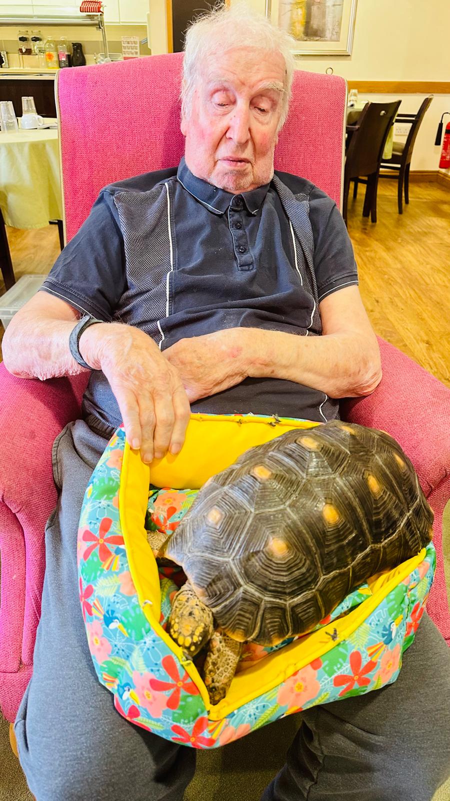 Residents make friends and have fun